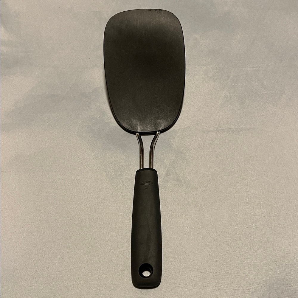 Oxo Good Grips Flexible Black Cooking Spatula Turner Flipper Rubberized Large